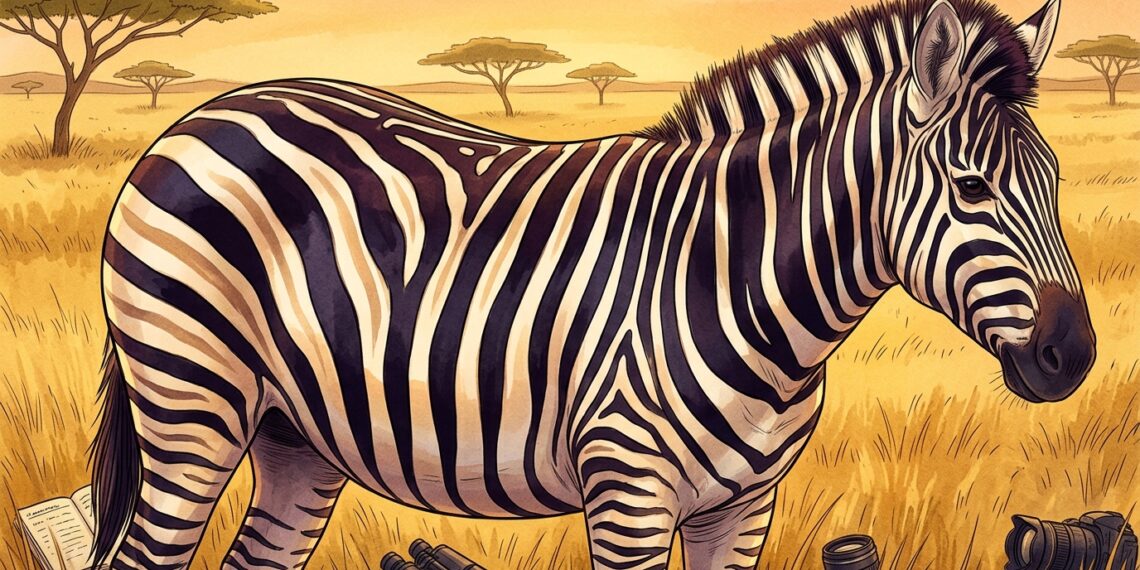 Cada zebra é diferente: por que filhotes aprendem o padrão de listras da mãe logo após nascer