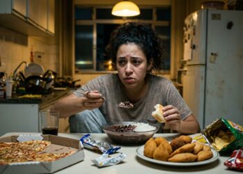Por que você come mais quando está ansioso: a neurologia da compulsão alimentar