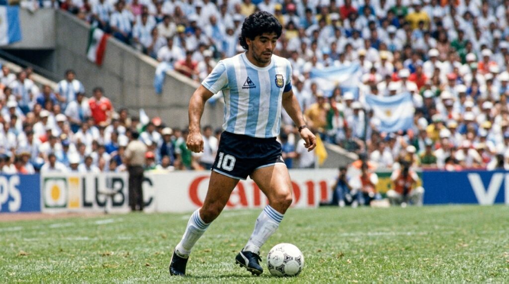 Frase do dia de Diego Maradona, destemido e apaixonado: "Jogar futebol é sentir; quem não sente, apenas passa a bola." – Essa declaração mostra como a emoção e a dedicação genuína diferenciam os mediocres dos extraordinários e por que a paixão é o combustível insubstituível.