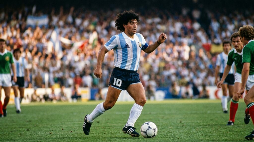 Frase do dia de Diego Maradona, destemido e apaixonado: "Jogar futebol é sentir; quem não sente, apenas passa a bola." – Essa declaração mostra como a emoção e a dedicação genuína diferenciam os mediocres dos extraordinários e por que a paixão é o combustível insubstituível.