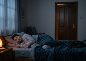 Você gosta de dormir com a porta fechada? O que a ciência diz sobre sono e ventilação