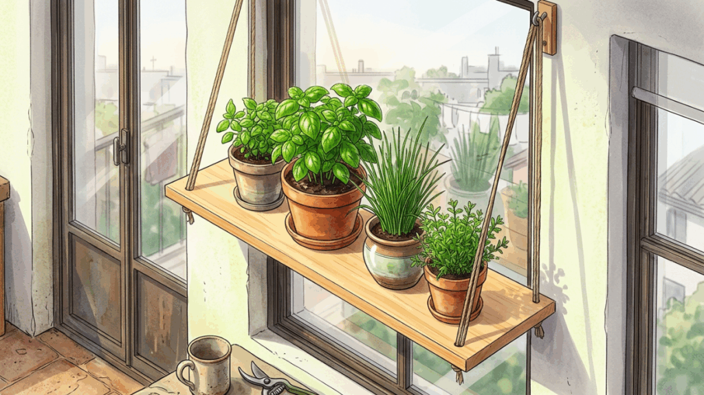 Para horta em apartamento com baixa luminosidade ou espaço reduzido: as plantas que se adaptam bem a vasos e locais com iluminação indireta