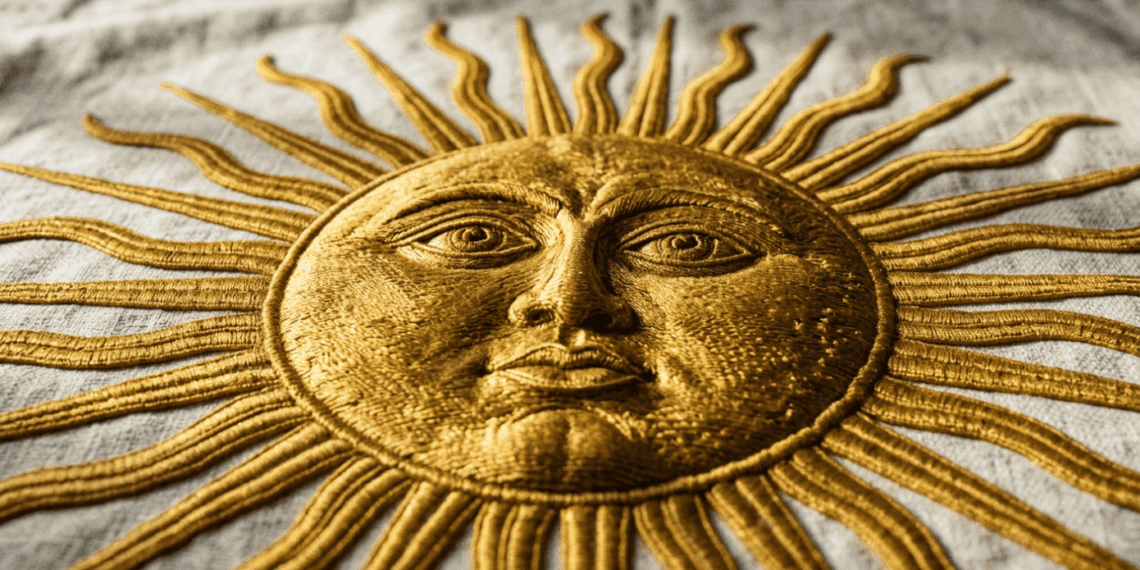 O Sol de Mayo revelado: "Esqueça o que te contaram sobre a heráldica europeia, a verdade por trás deste rosto humano está ligada a…”
