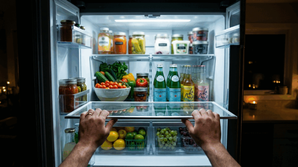 Procrastinação ou tédio? O que o hábito de abrir geladeira sem fome revela sobre