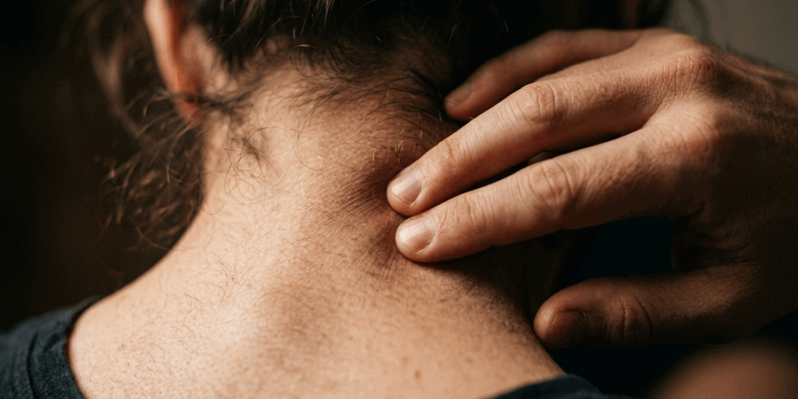 O gesto de defesa: Entenda por que seu corpo tenta se acalmar em momentos de estresse