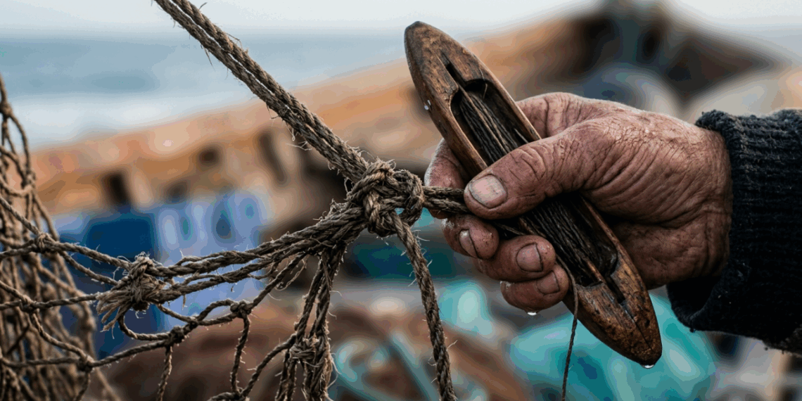 Provérbio japonês do dia: "Depois da tempestade, o pescador conserta a rede..."