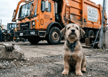 A história do homem que gastou 20 dólares para tirar um cão abandonado do sofrimento