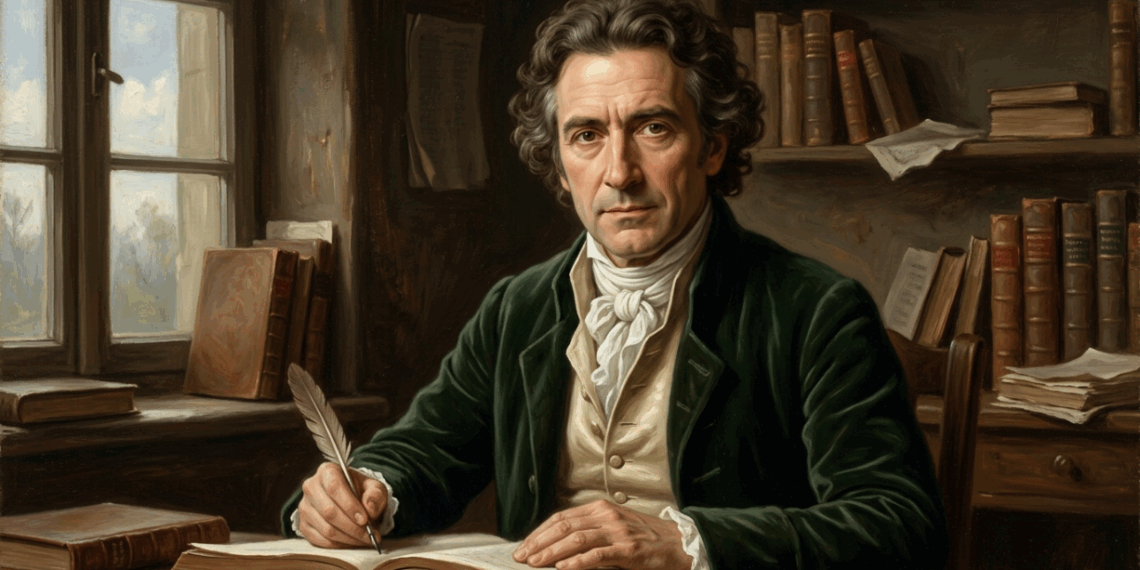 Jean-Jacques Rousseau, pensador iluminista que questionou a civilização: "O homem nasce bom, mas a sociedade o corrompe."