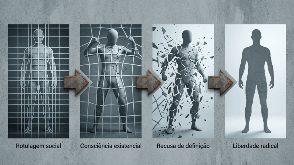 Jean-Paul Sartre, pensador existencialista e crítico das convenções sociais: "O inferno são os outros.": reflexões sobre o peso do julgamento alheio, a perda da autenticidade e como a visão da sociedade aprisiona o indivíduo