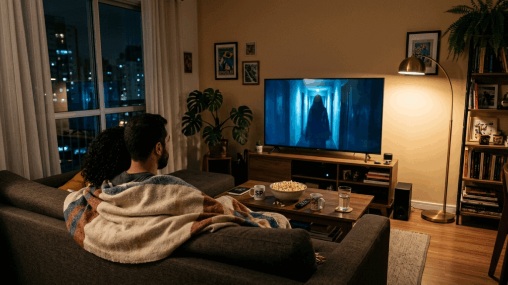 Por que sentimos prazer em filmes de terror? A ciência revela o segredo do pós-susto
