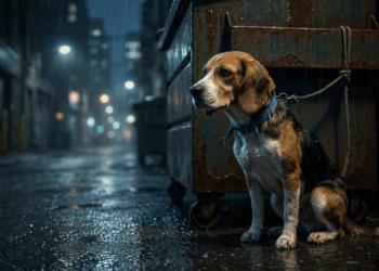 “Jamais será abandonado de novo”: a emocionante história de Estrada, o beagle que venceu a crueldade e ganhou um lar
