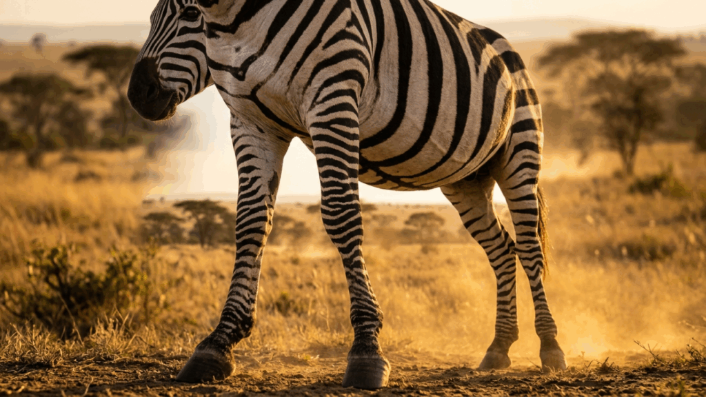 Cada zebra é diferente: por que filhotes aprendem o padrão de listras da mãe logo após nascer