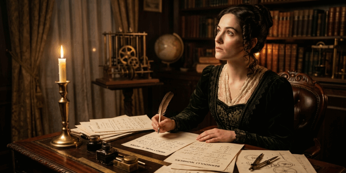 Frase do dia de Ada Lovelace, matemática britânica e visionária: ''A imaginação é a faculdade descobridora, muito além do que a obtenção do conhecimento’’