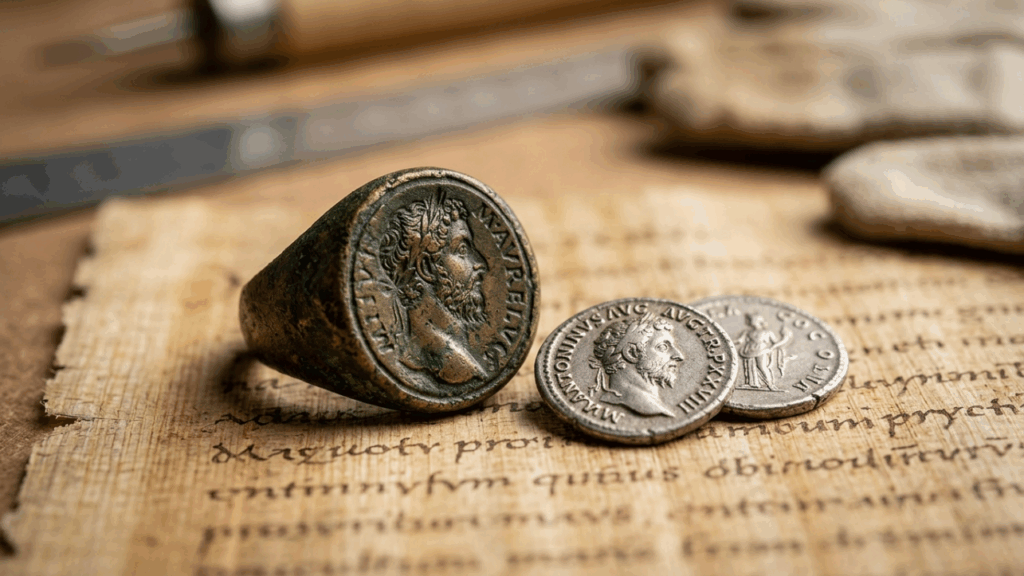 Frase do dia de Marcus Aurelius, imperador romano e filósofo estoico: ''Você tem poder sobre sua mente, não sobre eventos externos’'