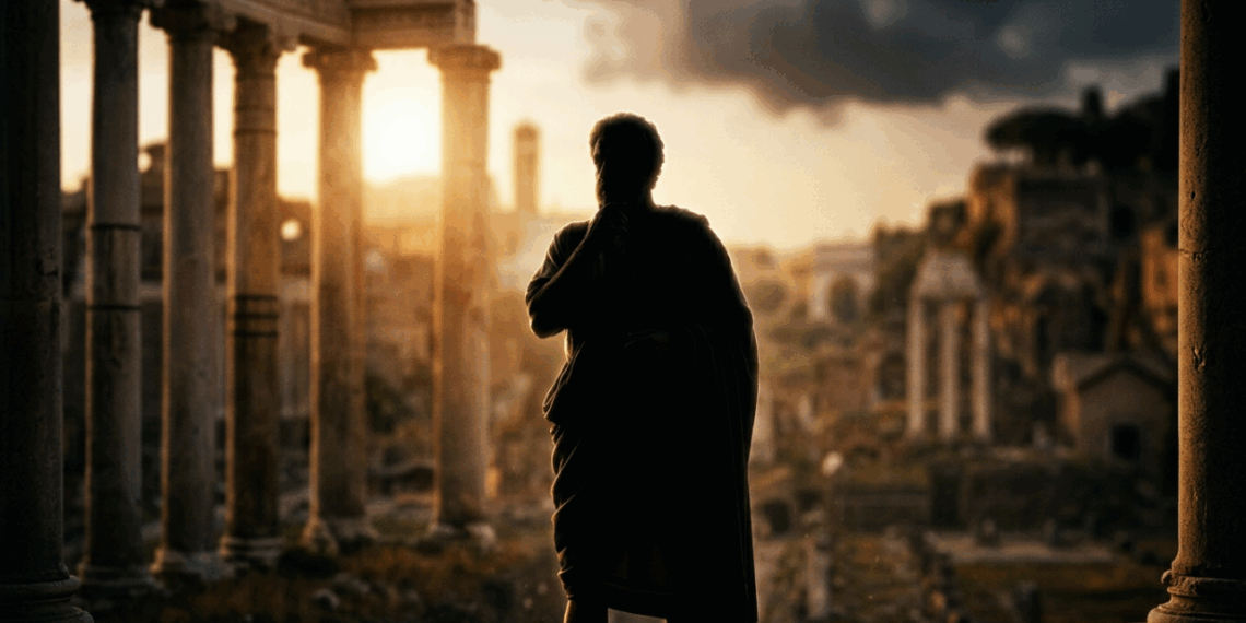 Frase do dia de Marcus Aurelius, imperador romano e filósofo estoico: ''Você tem poder sobre sua mente, não sobre eventos externos’'