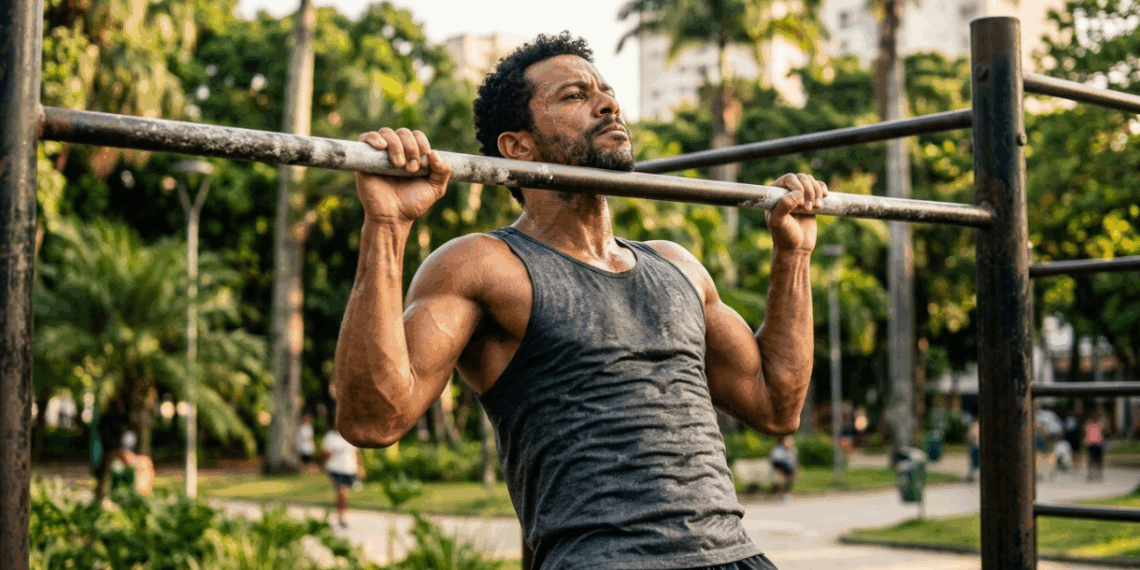 Dos 20 aos 60+ anos: Esta é a quantidade de barras fixas que você precisa fazer para ser considerado "em forma", e o que a força da parte superior do corpo diz sobre a densidade óssea e a saúde da sua coluna cervical