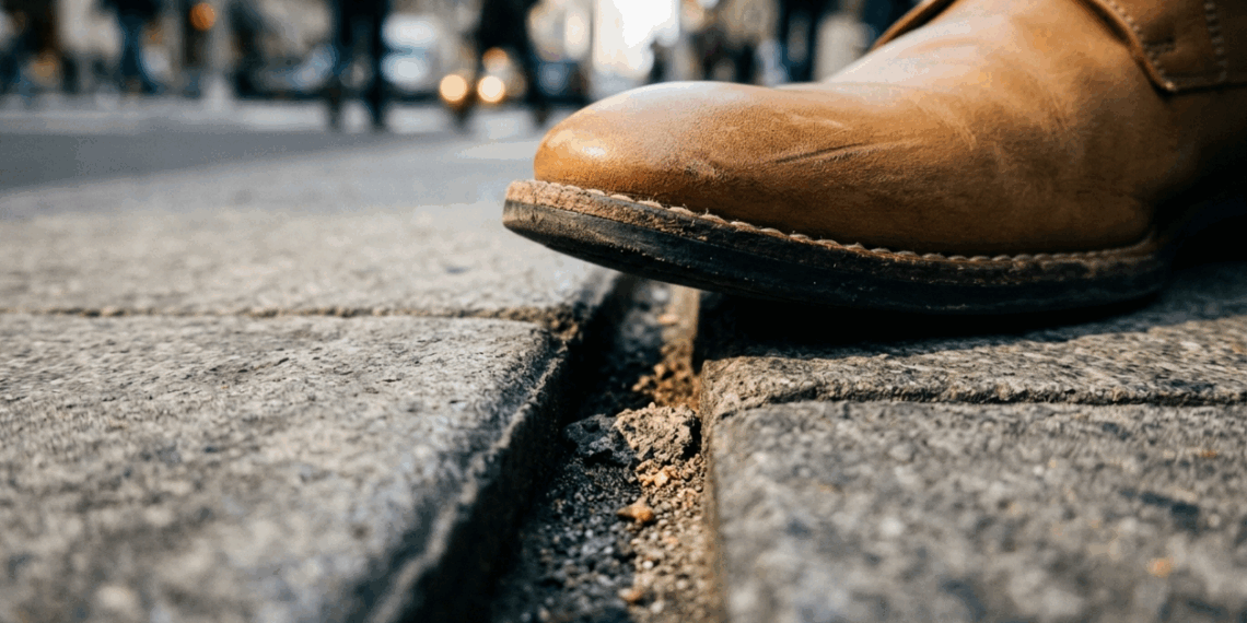A explicação científica de por que tentamos evitar pisar nas linhas da calçada na rua