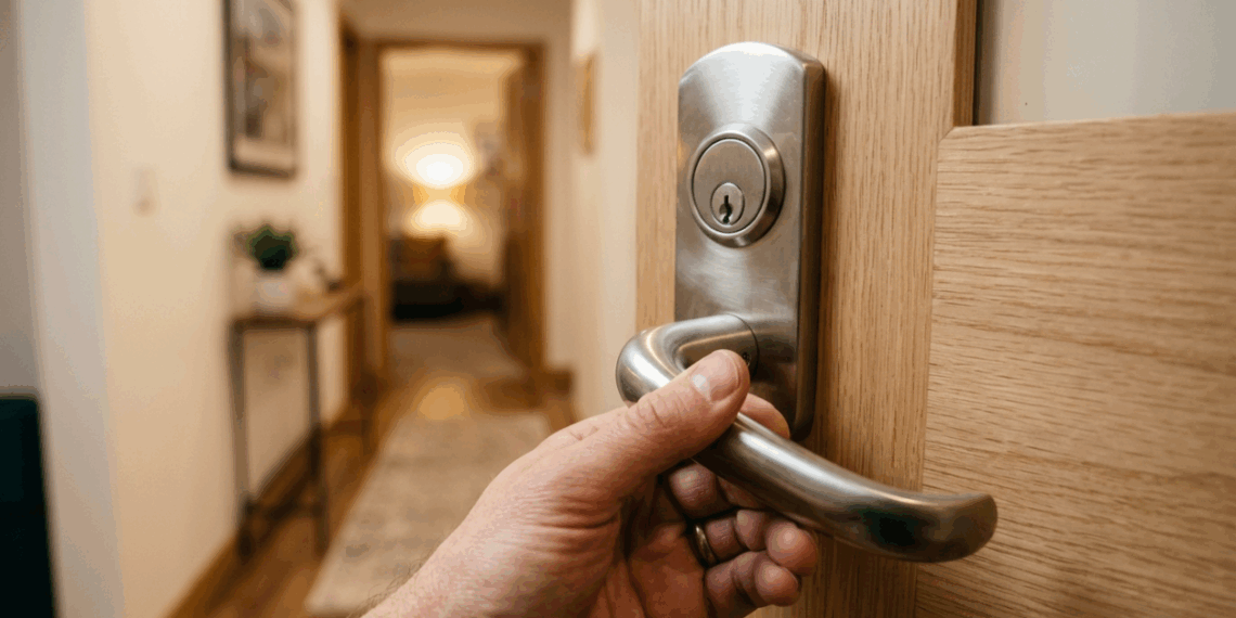 O truque mental imperceptível que obriga o seu cérebro a verificar a porta várias vezes