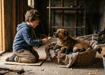 Compaixão não tem idade: a história do garoto que dividiu seu prato com animais abandonados