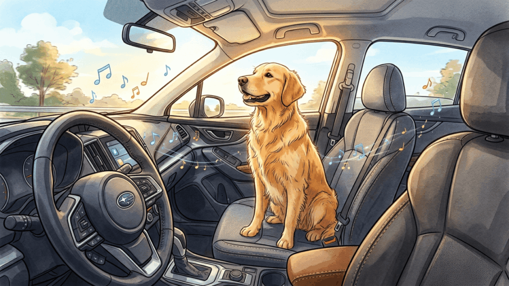 Conheça Otávio, o golden "cãovertido" que vira a cara no banco traseiro se tocar sertanejo