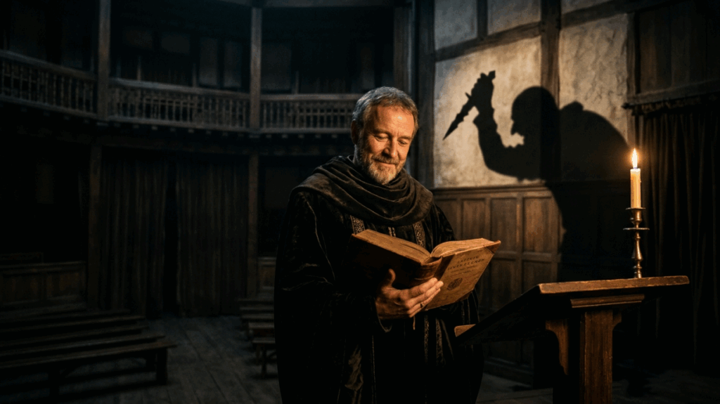 William Shakespeare, dramaturgo e decodificador das paixões humanas: "O diabo pode citar as Escrituras para o seu propósito."