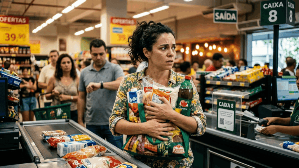 “Por que a fila assusta tanto?”: entenda a mente por trás do pânico no caixa do supermercado