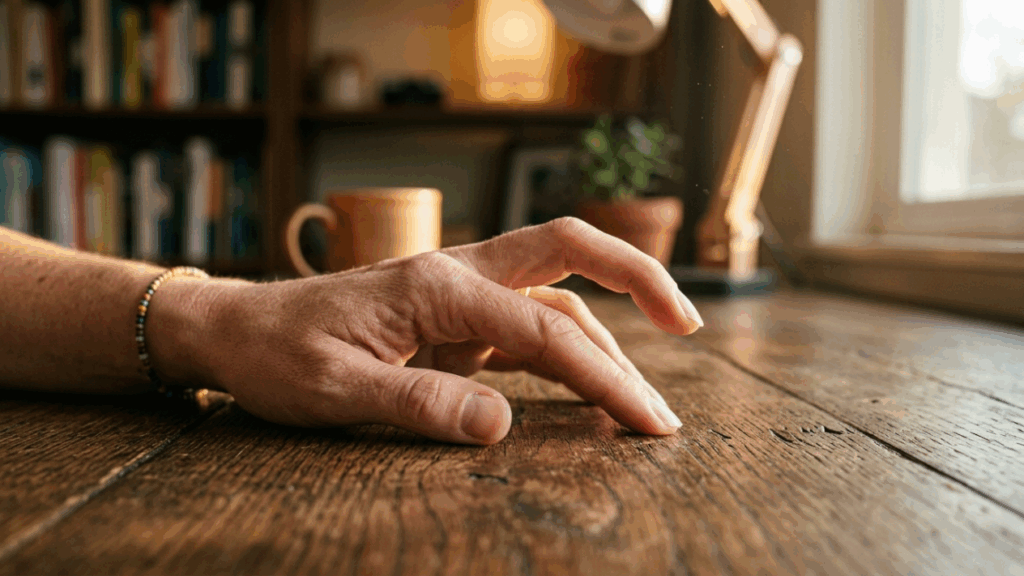 O reflexo involuntário mais comum para controlar a ansiedade e por que batucamos os dedos