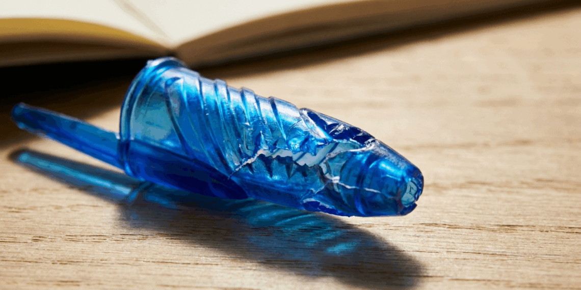 Entenda o real motivo psicológico por trás do hábito de morder a tampa de caneta