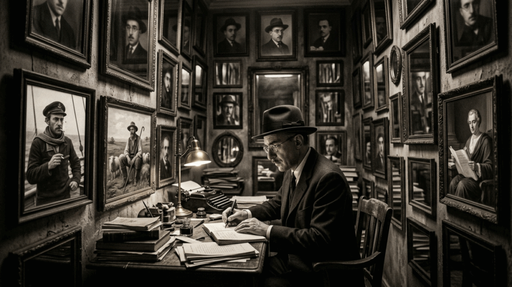 Fernando Pessoa, o poeta da fragmentação do eu: "Sinto-me múltiplo. Sou como um quarto com inúmeros espelhos fantásticos."
