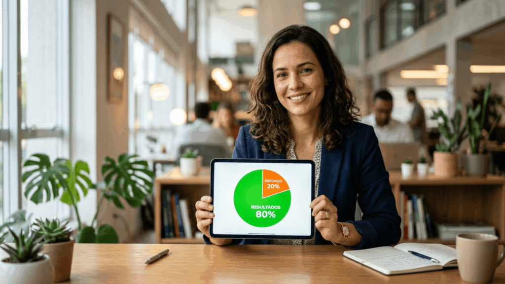 Regra 80/20 na prática: descubra como multiplicar seus resultados com menos esforço