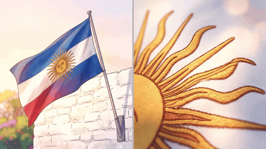 O Sol de Mayo revelado: "Esqueça o que te contaram sobre a heráldica europeia, a verdade por trás deste rosto humano está ligada a…”