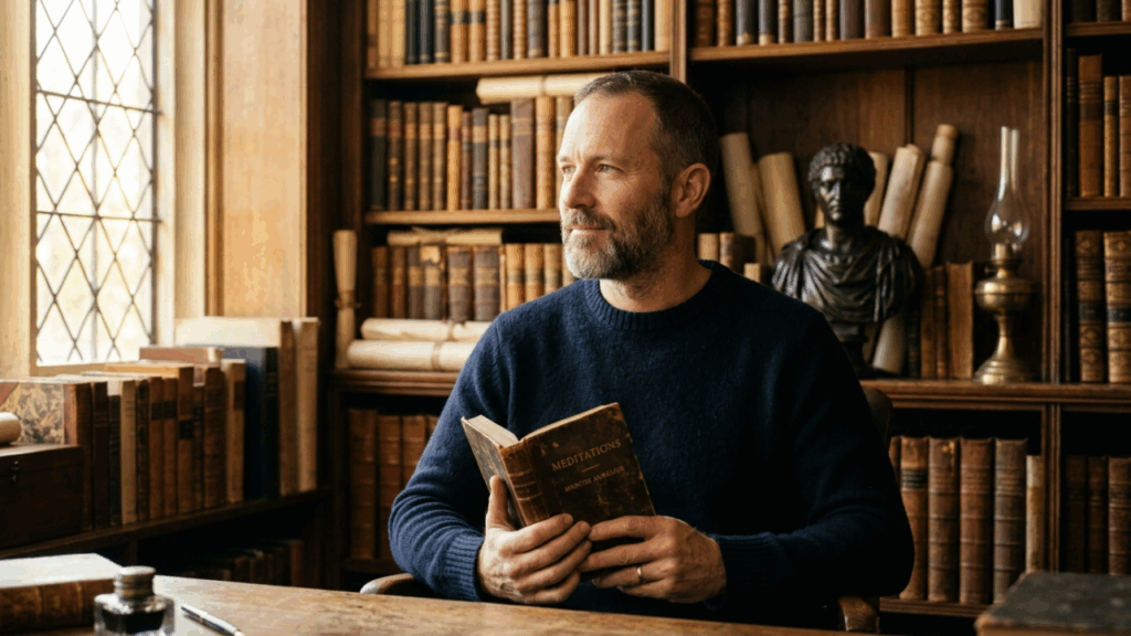 Frase do dia de Marcus Aurelius, imperador romano e filósofo estoico: 'Você tem poder sobre sua mente, não sobre eventos externos’
