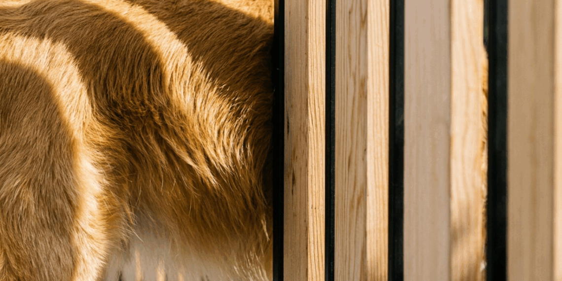 Amor além do muro: A história da golden retriever que espera ansiosamente pelo vizinho todo dia