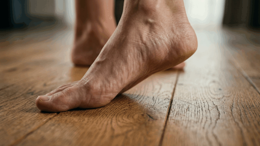 Andar descalço dentro de casa pode melhorar a postura, mas exige um cuidado essencial