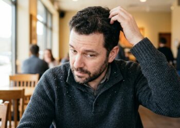 Caspa que não sai com xampu: o motivo real é falta de hidratação celular da pele