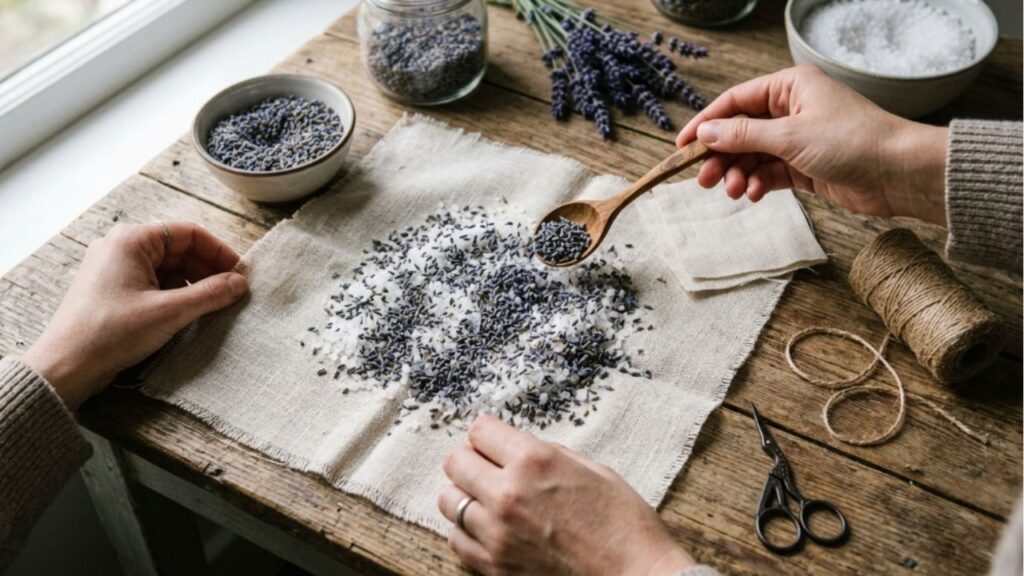 mofo-1024x576 Como tirar o cheiro forte de mofo que fica preso em armários fechados: o truque fácil de colocar um sachê de tecido com sal grosso e lavanda que sempre funciona