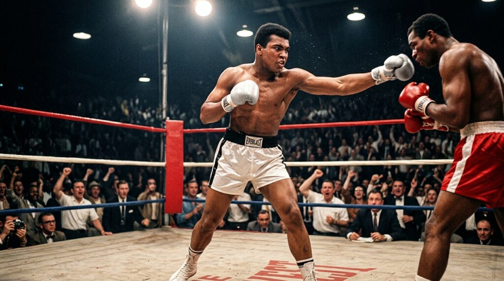 Frase do dia de Muhammad Ali, visionário e confiante: "Aquele que duvida de si mesmo já perdeu a metade da batalha." – Essa declaração explica o poder da autoconfiança como arma invisível e por que a fé em si mesmo precede toda vitória tangível.
