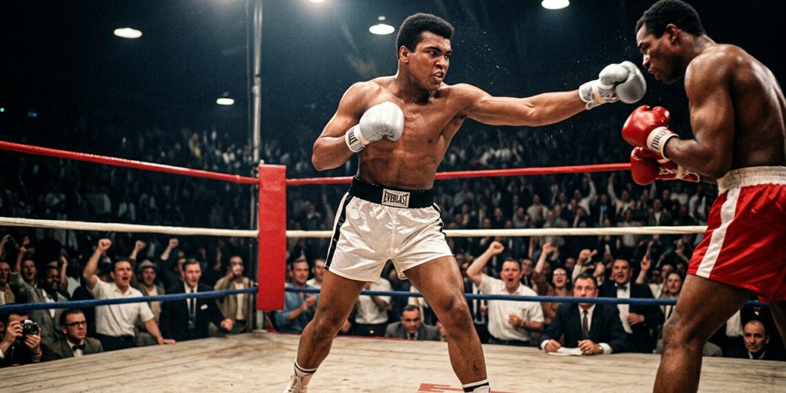 Frase do dia de Muhammad Ali, visionário e confiante: "Aquele que duvida de si mesmo já perdeu a metade da batalha." – Essa declaração explica o poder da autoconfiança como arma invisível e por que a fé em si mesmo precede toda vitória tangível.