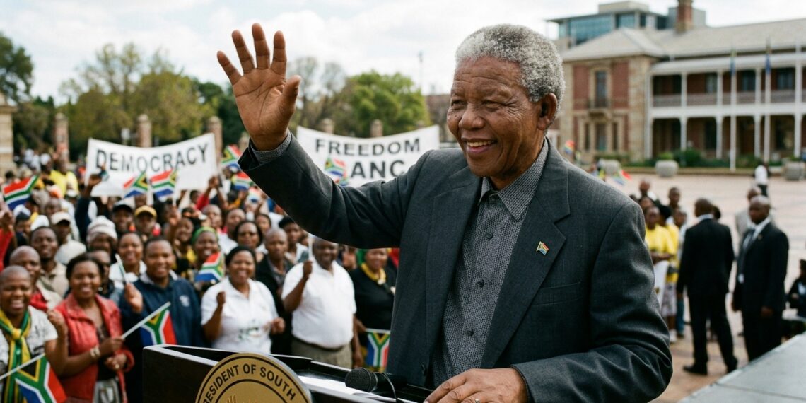 Frase do Dia de Nelson Mandela: "Educação é a arma mais poderosa que você pode usar para mudar o mundo." Uma reflexão sobre transformação social e conhecimento