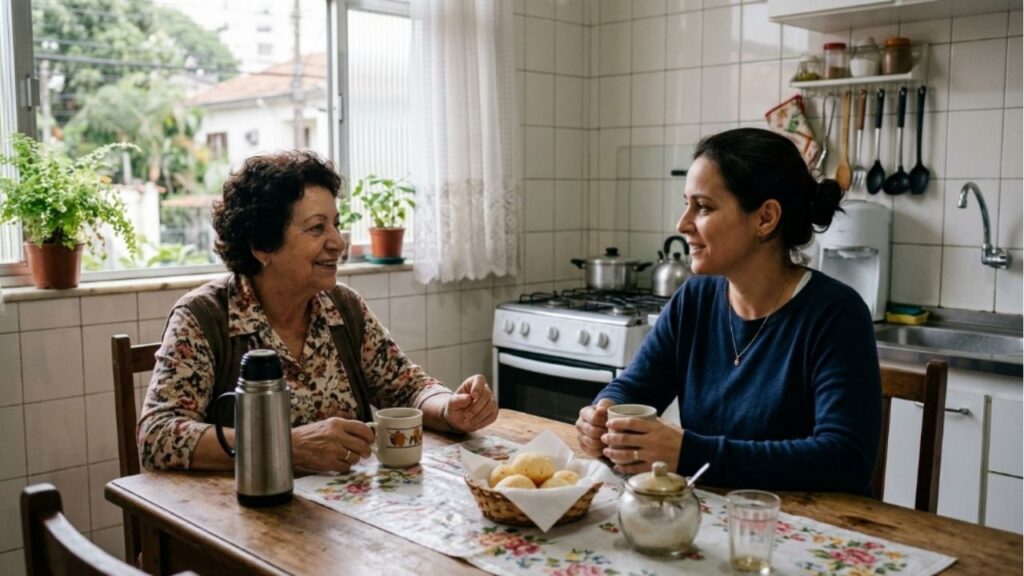 Muitos filhos adultos não se distanciam por falta de amor, eles foram ensinados que cuidar significa resolver problemas, e não compartilhar o tempo