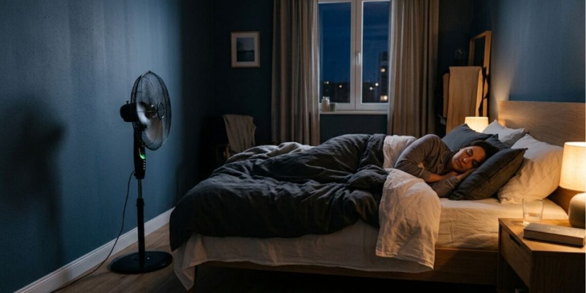 Por que dormir com o ventilador virado para a parede pode ser melhor para a sua respiração do que direto no corpo, segundo pneumologista