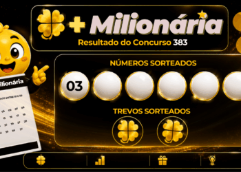 Resultado da +Milionária 383: prêmio estimado de R$ 86 milhões, hoje (23/08)