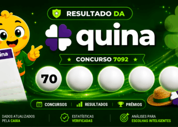 Quina 7092: alguém ganhou os R$ 5,7 milhões? Veja o resultado do concurso de sexta-feira (14/08)