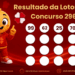 Resultado da Lotomania concurso 2969 com mascote e bolas numeradas do sorteio