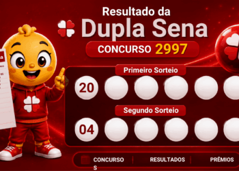 Dupla Sena 2997: alguém ganhou o prêmio principal? Veja o resultado do concurso de segunda-feira (17/08)