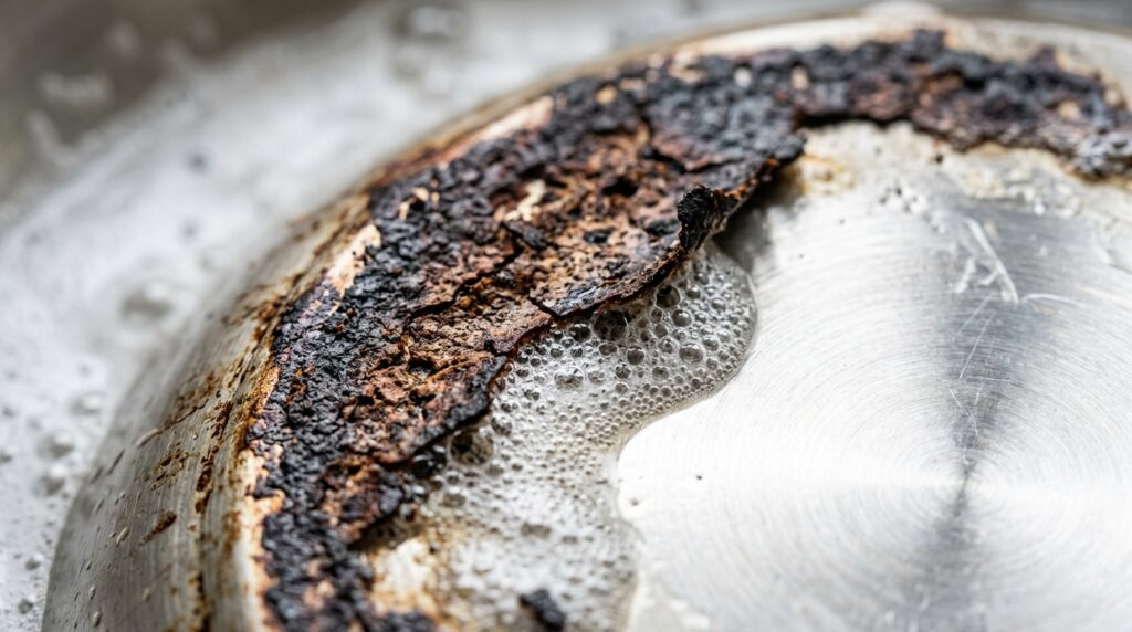 Panela queimada que parece impossível de limpar: o método das avós que economiza produto de limpeza