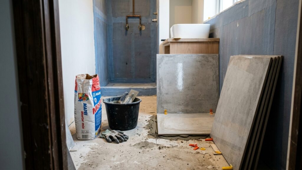 Custo para reformar completamente um banheiro de 5 m²