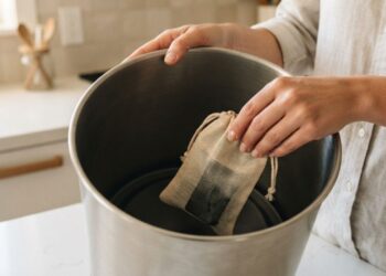 Colocar um pedaço de carvão vegetal no fundo da lixeira uma vez por semana: para que serve e quais são os seus benefícios contra maus odores?