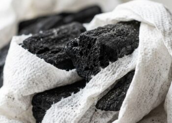 Colocar um pedaço de carvão vegetal enrolado em papel-toalha no fundo da lixeira uma vez por semana: para que serve e quais são os seus benefícios?