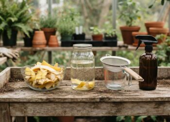 Borrife infusão fria de casca de banana nas folhas das plantas uma vez por mês: para que serve e quais são os seus benefícios como tônico natural?